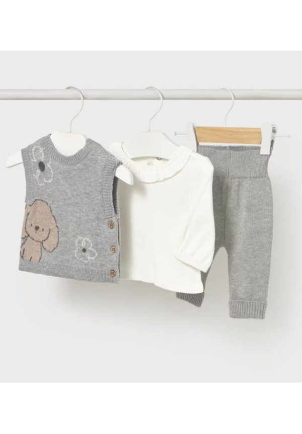 Conjunto Tricot 3p Vapor