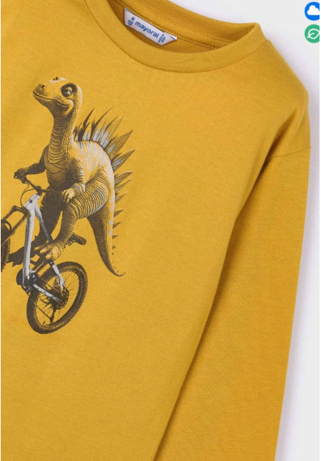 Camiseta M/L Mostaza