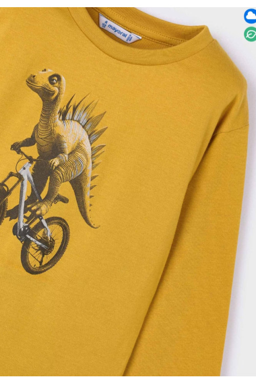 Camiseta M/L Mostaza