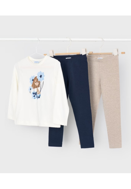 Conjunto Leggings 3p Marino