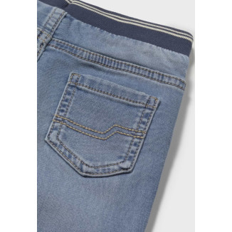 Pantalón Vaquero Jogger Azul Medio