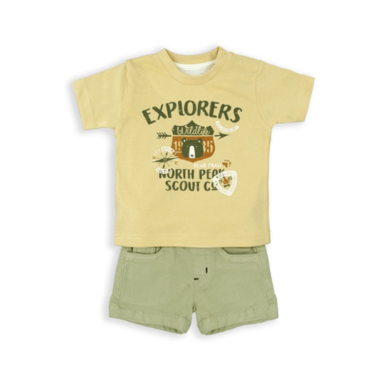 Conjunto 2p Explorers Vainilla