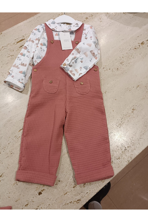 Conjunto Peto 2p Coral