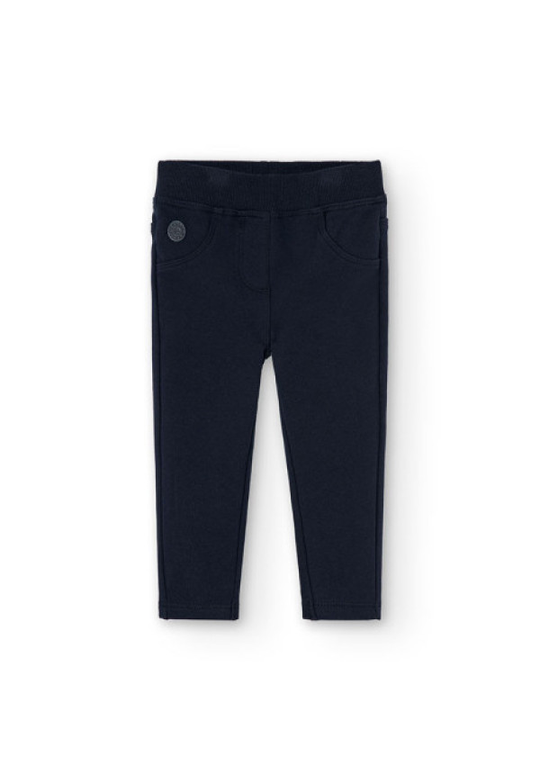 Pantalón Felpa Marino