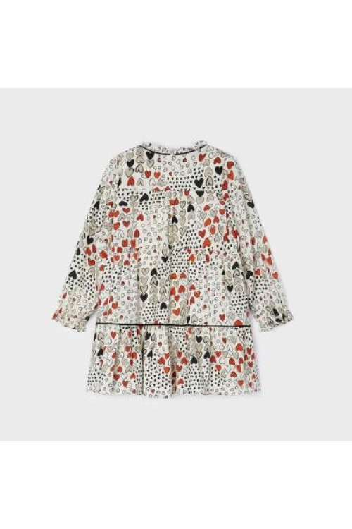Vestido Estampado Corazones