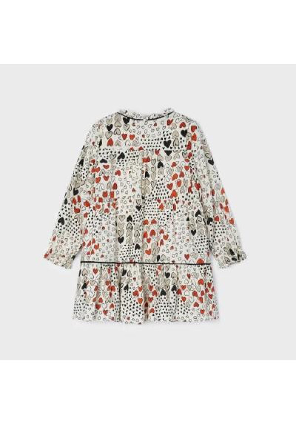 Vestido Estampado Corazones