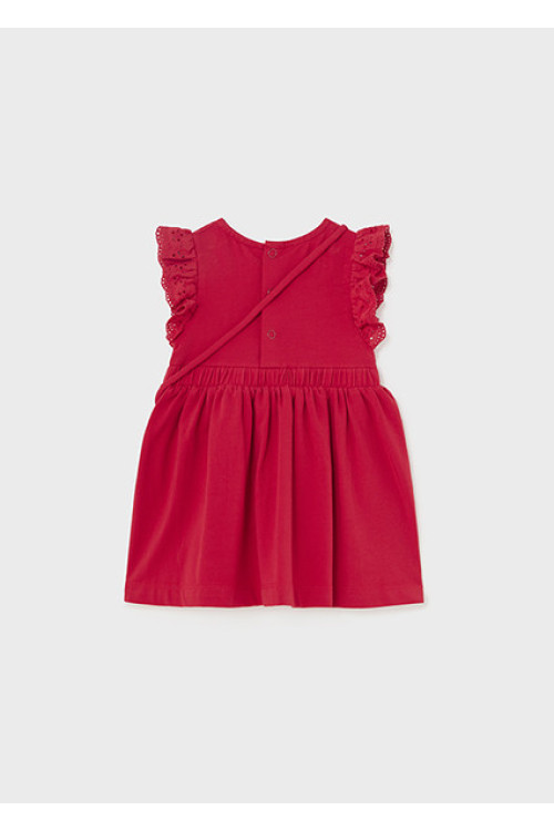Vestido + Bolso Rojo