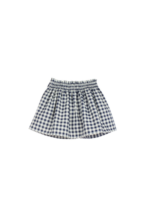 Falda Cuadros Azul