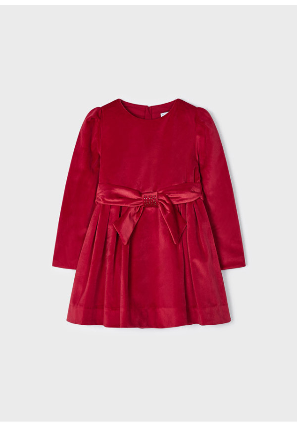 Vestido Terciopelo Rojo