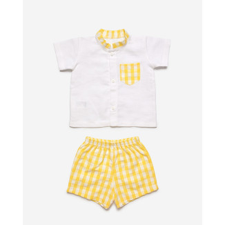 Conjunto 2p Amarillo