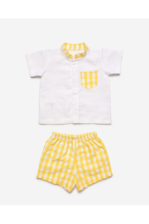 Conjunto 2p Amarillo