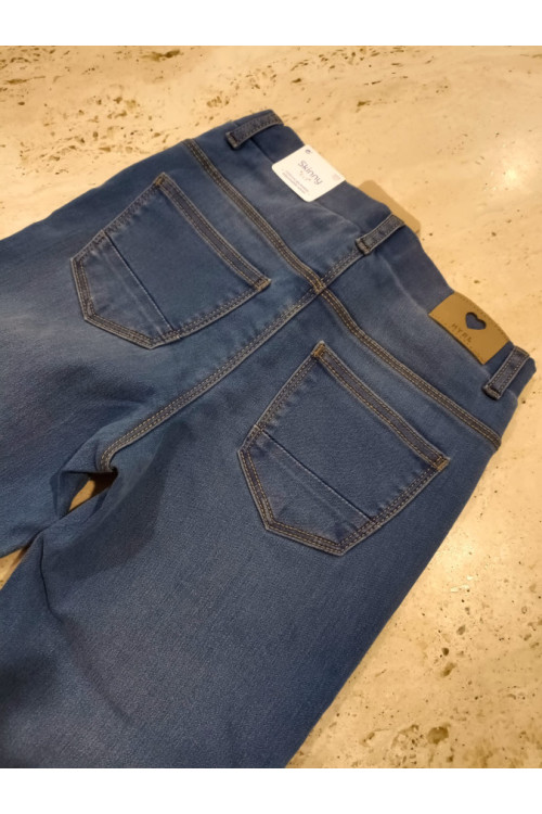 Pantalón Jegging Skinny Fit Azul Oscuro