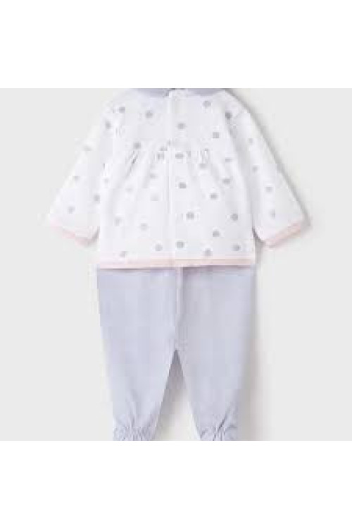 Conjunto Polaina 2p Oso Gris