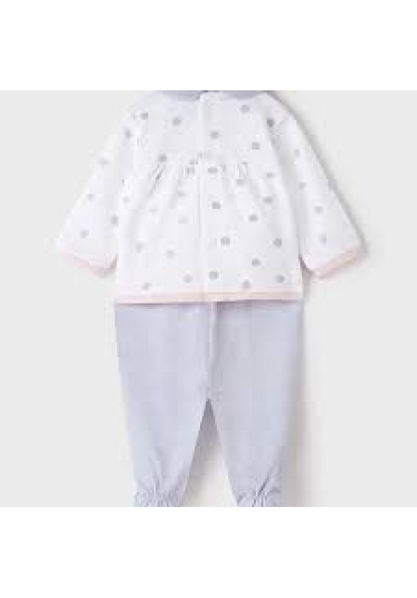 Conjunto Polaina 2p Oso Gris