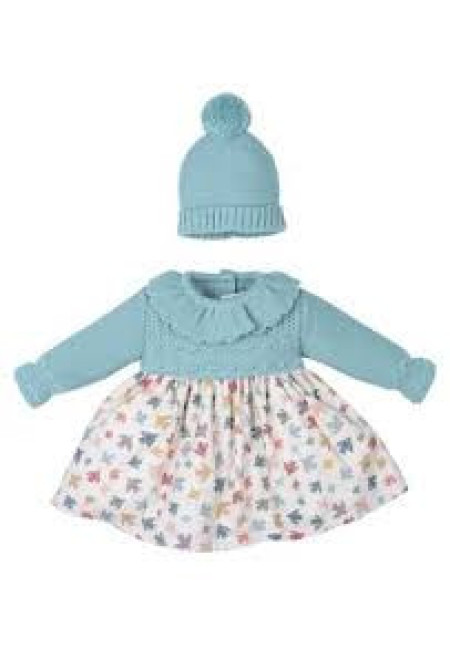 Vestido Pajaros+gorro
