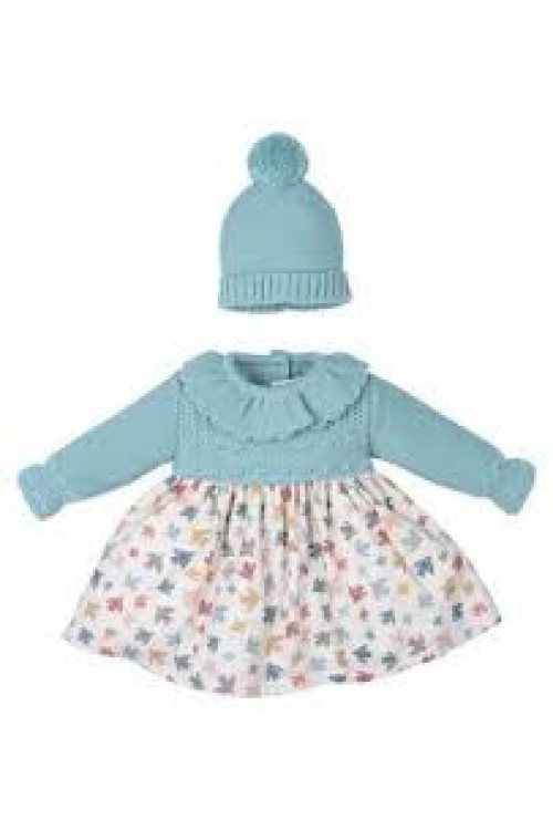 Vestido Pajaros+gorro