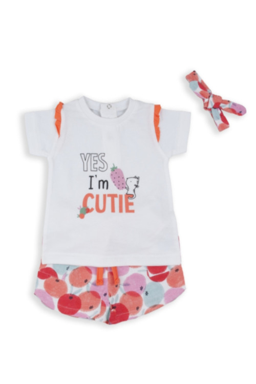 Conjunto 3p Cutie Melocoton