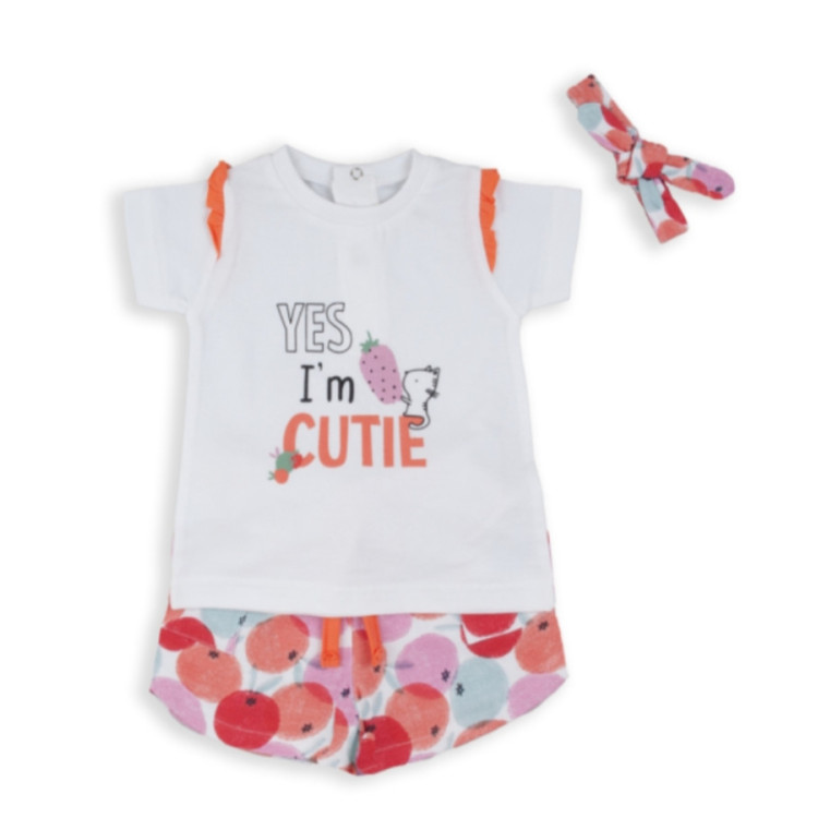 Conjunto 3p Cutie Melocoton