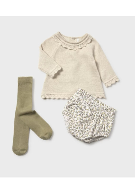 Conjunto Short 3p Aceituna