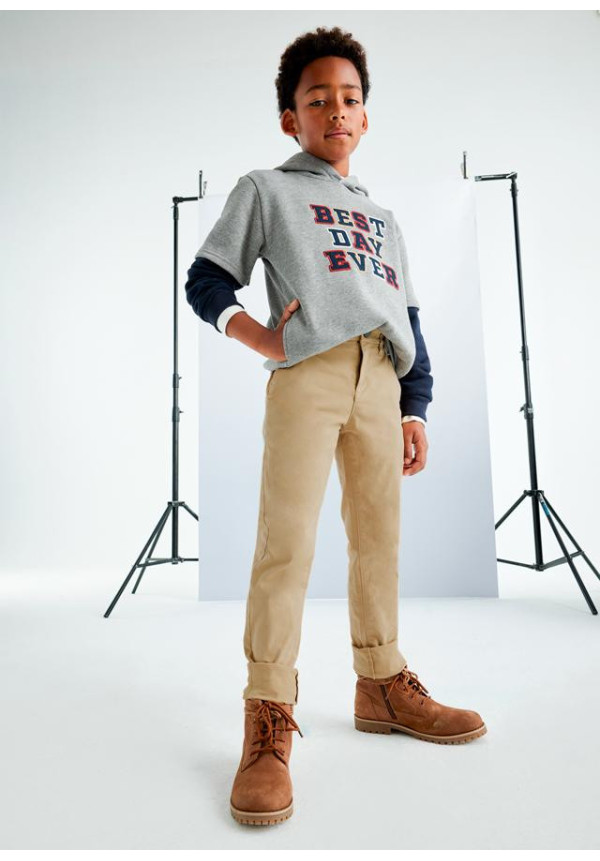Pantalón Chino Almendra