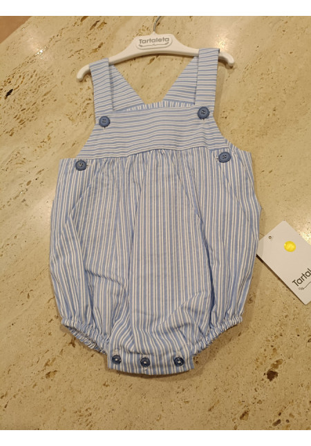 Peto Azul Rayas/Blanco