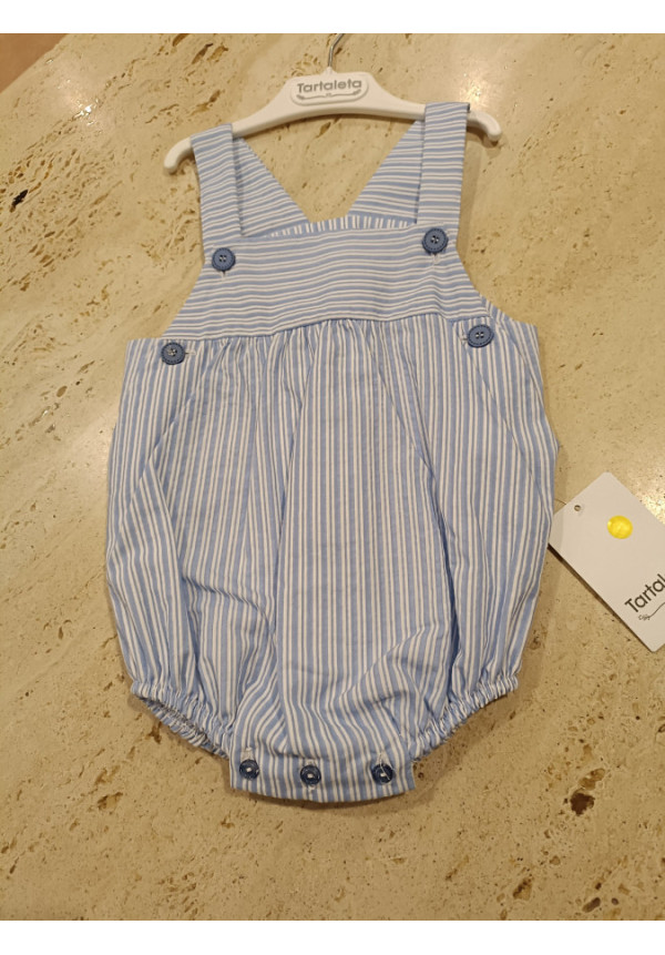 Peto Azul Rayas/Blanco