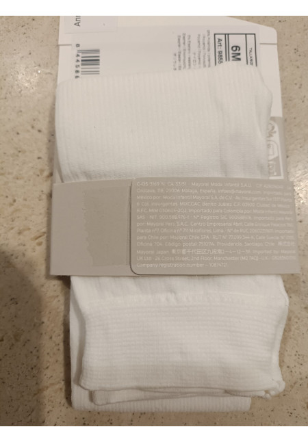 Medias Bebé Blanco