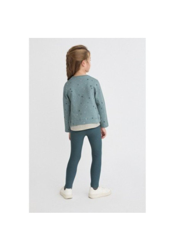 Conjunto Leggings 2p Azul Verdoso