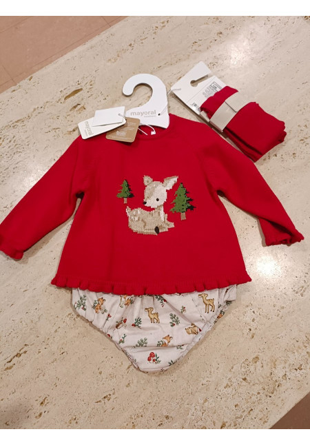 Conjunto 3p Rojo Animals