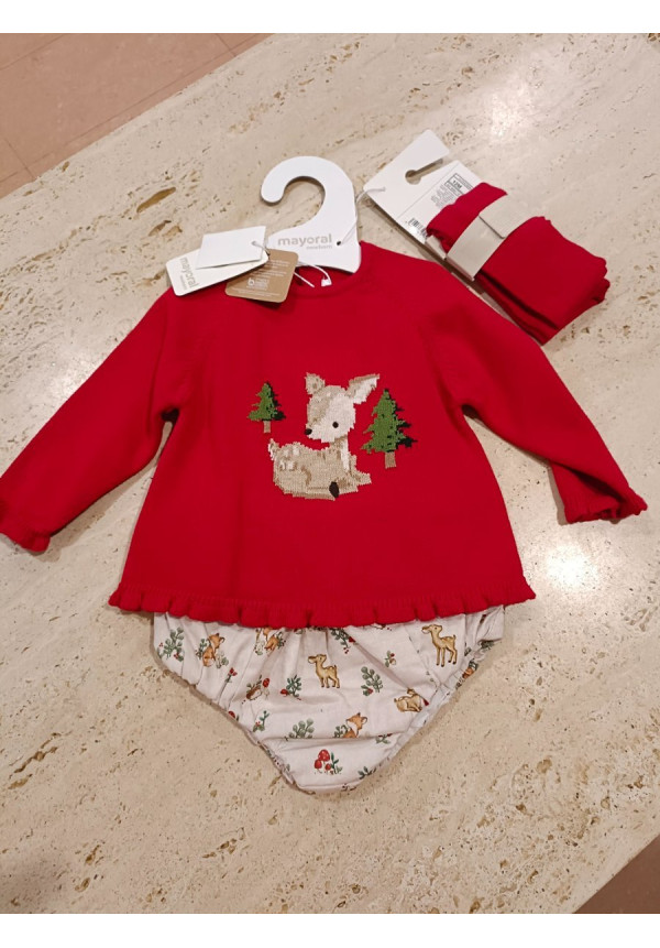 Conjunto 3p Rojo Animals