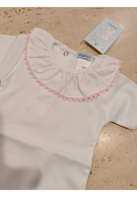 Body M/C Volante Rosa