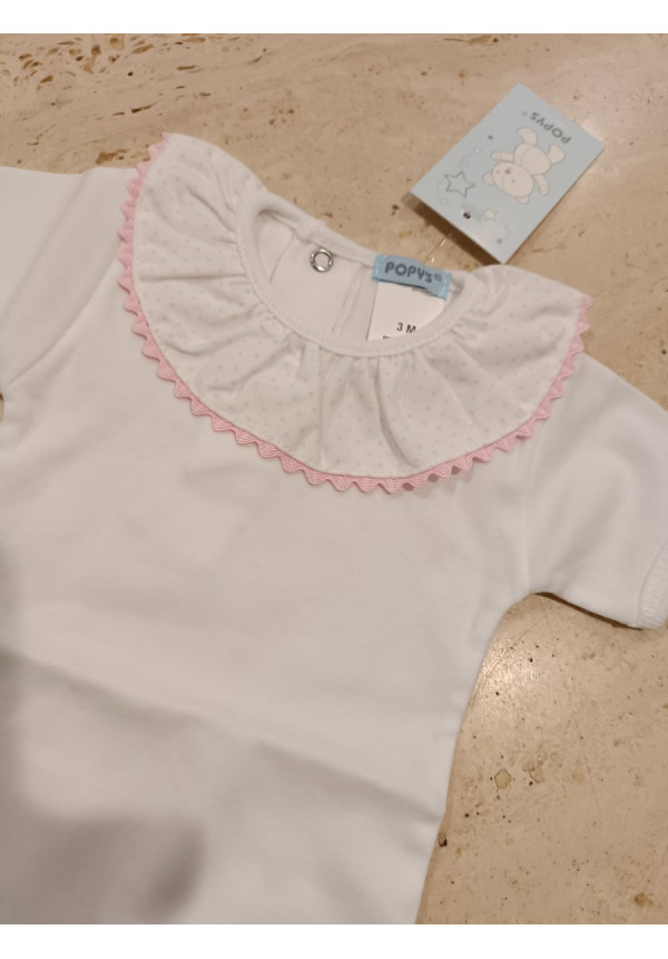 Body M/C Volante Rosa