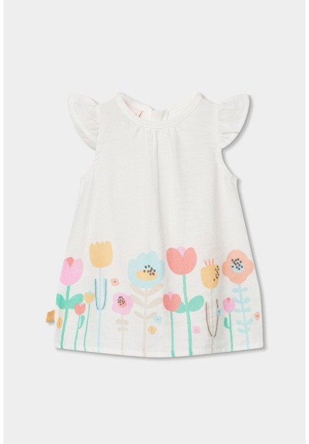 Vestido + Braga Flores