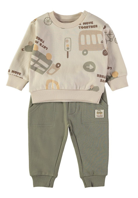 Conjunto 2p Crudo