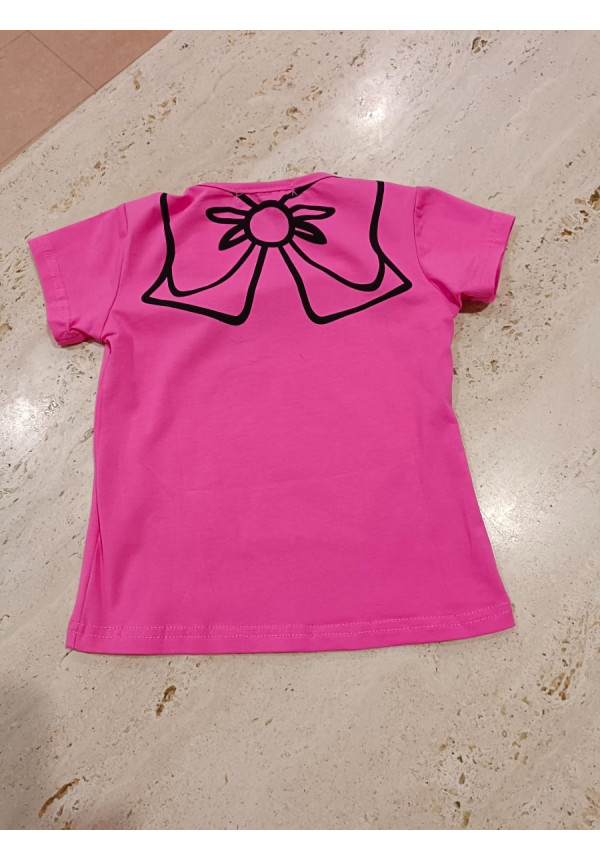 Camiseta M/C Fucsia