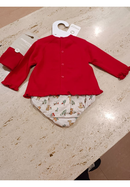 Conjunto 3p Rojo Animals