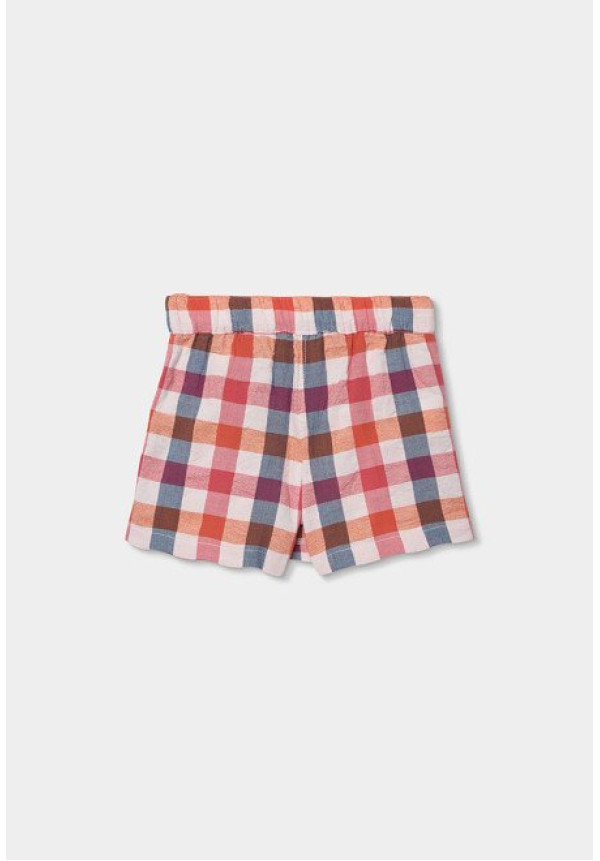 Falda-Short Cuadros