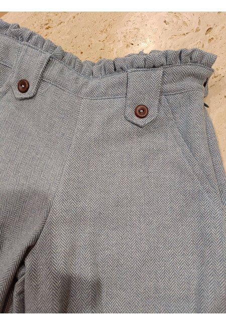 Pantalón Azul Ancho