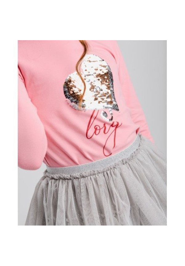 Camiseta M/L Lentejuelsa