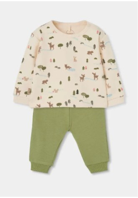 Conjunto Afelpado 2p Bosque