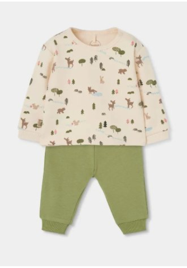 Conjunto Afelpado 2p Bosque