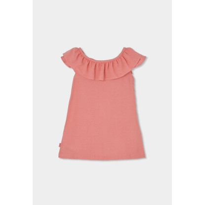 Vestido Tela Coral Vestido Tela Coral