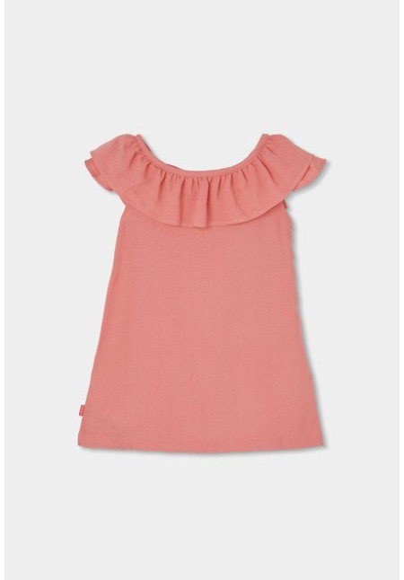 Vestido Tela Coral