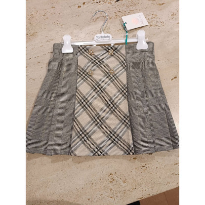 Falda Cuadro Negro