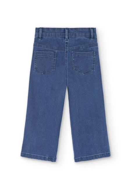 Pantalón Denim Ancho