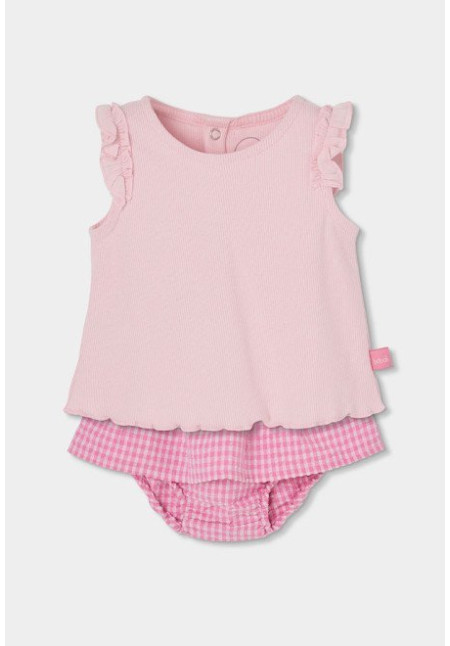 Conjunto 2p Falda Cuadros