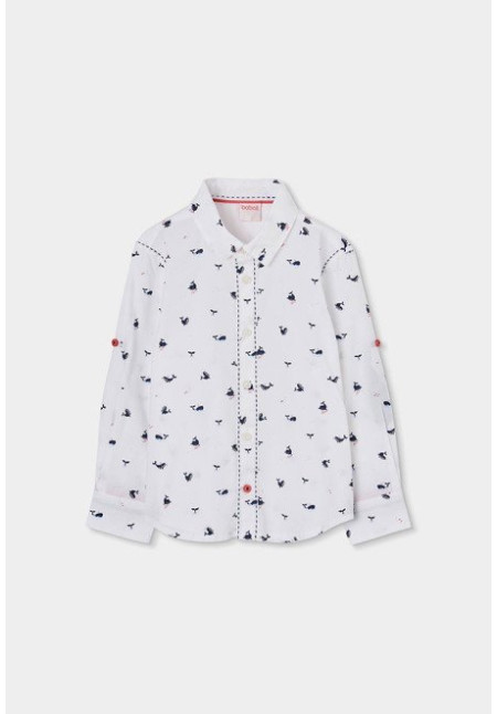 Camisa Popelín Estampada