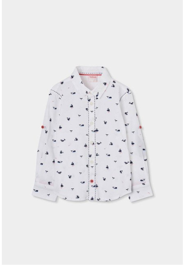Camisa Popelín Estampada