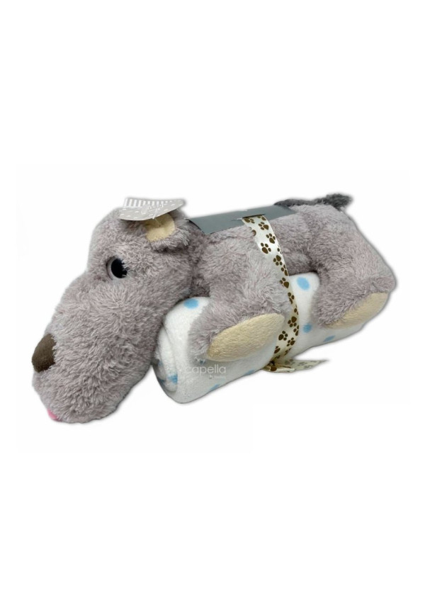 Manta + Peluche Perro