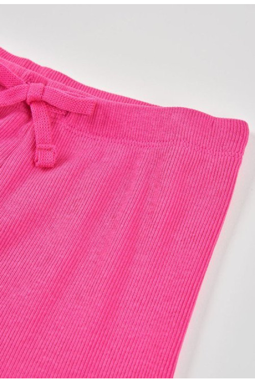 Short Canalé Fucsia